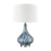 Atlas Lighting Northcott 28'' High 1Lt Table Lamp, Blue/White