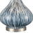 Atlas Lighting Northcott 28'' High 1Lt Table Lamp, Blue/White