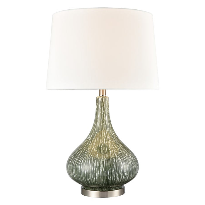 Atlas Lighting Northcott 28'' High 1Lt Table Lamp, Green/White