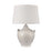 Atlas Lighting Oxford 25'' High 1Lt Table Lamp, White/White