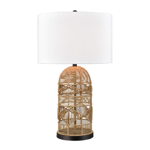Atlas Lighting Peckham 30'' High 1Lt Table Lamp, Natural/White