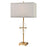 Atlas Lighting Priorato 34'' High 1Lt Table Lamp, Cafe Bronze/Gray