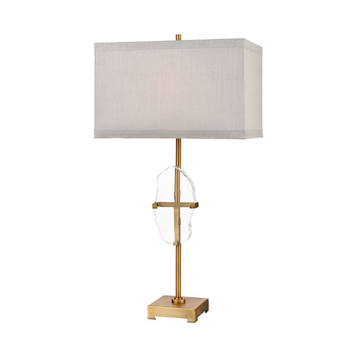Atlas Lighting Priorato 34'' High 1Lt Table Lamp, Cafe Bronze/Gray