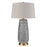 Atlas Lighting Rehoboth 30'' High 1Lt Table Lamp, Blue/Gray