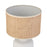 Atlas Lighting Rockport 17''H 1Lt Table Lamp, Matte White/Natural