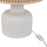 Atlas Lighting Rockport 17''H 1Lt Table Lamp, Matte White/Natural