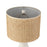 Atlas Lighting Rockport 23''H 1Lt Table Lamp, Matte White/Natural