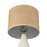 Atlas Lighting Rockport 23''H 1Lt Table Lamp, Matte White/Natural