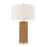 Atlas Lighting Sherman 27.5'' High 1Lt Table Lamp, Natural/White