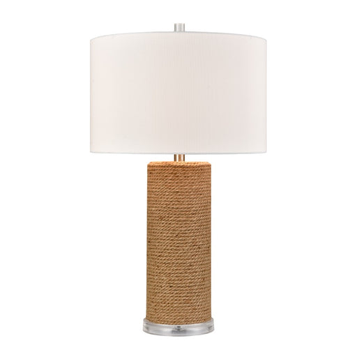 Atlas Lighting Sherman 27.5'' High 1Lt Table Lamp, Natural/White
