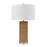 Atlas Lighting Sherman 27.5'' High 1Lt Table Lamp, Natural/White