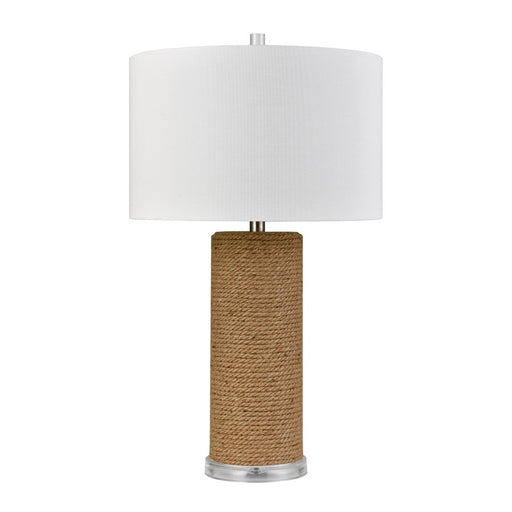 Atlas Lighting Sherman 27.5'' High 1Lt Table Lamp, Natural/White
