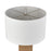 Atlas Lighting Sherman 27.5'' High 1Lt Table Lamp, Natural/White