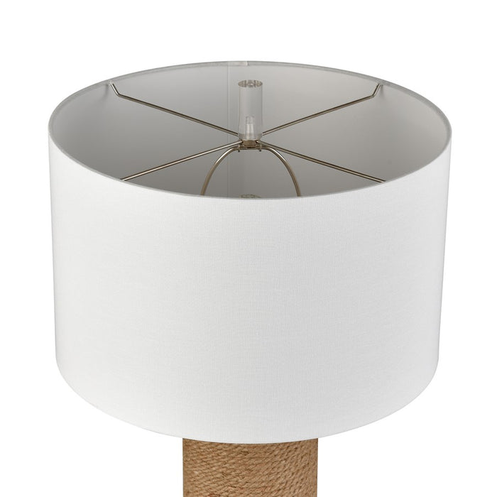 Atlas Lighting Sherman 27.5'' High 1Lt Table Lamp, Natural/White