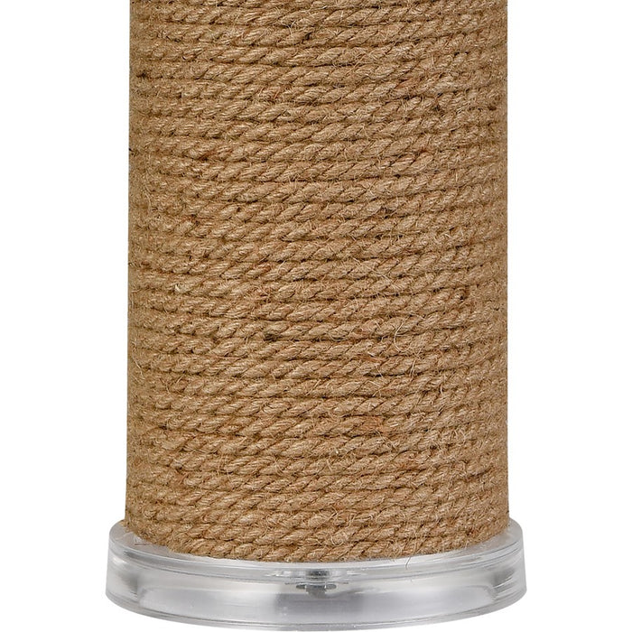 Atlas Lighting Sherman 27.5'' High 1Lt Table Lamp, Natural/White
