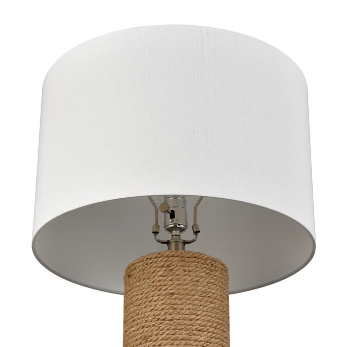 Atlas Lighting Sherman 27.5'' High 1Lt Table Lamp, Natural/White