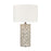 Atlas Lighting Signe 26'' High 1Lt Table Lamp, Cream/White