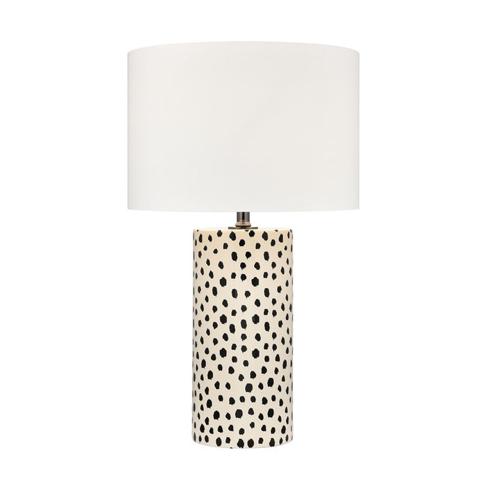 Atlas Lighting Signe 26'' High 1Lt Table Lamp, Cream/White