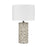 Atlas Lighting Signe 26'' High 1Lt Table Lamp, Cream/White