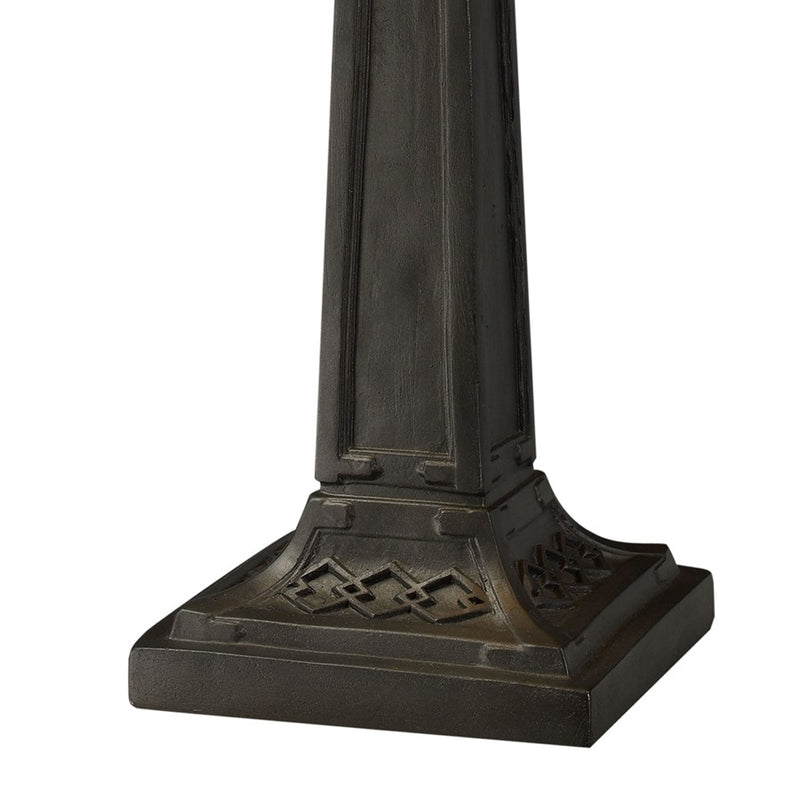 Atlas Lighting Stone Filigree 24''H 2Lt Table Lamp, Bronze/Multi