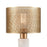 Atlas Lighting Sureshot 15'' High 1Lt Table Lamp, Aged Brass/Brass