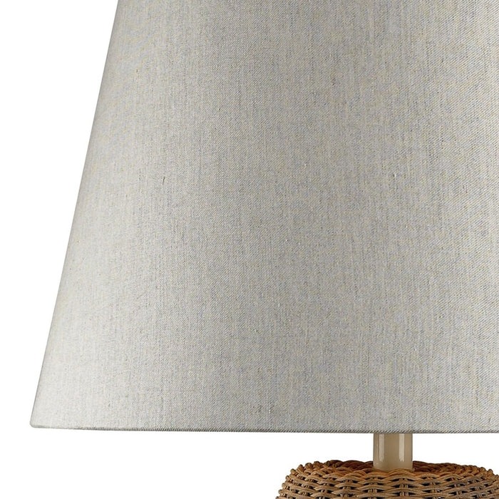Atlas Lighting Sycamore Hill 26''H 1Lt Table Lamp, Natural/White