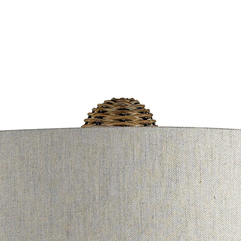 Atlas Lighting Sycamore Hill 26''H 1Lt Table Lamp, Natural/White