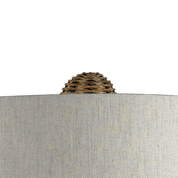 Atlas Lighting Sycamore Hill 26''H 1Lt Table Lamp, Natural/White