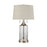 Atlas Lighting Tribeca 27'' High 2Lt Table Lamp, Clear/Gray
