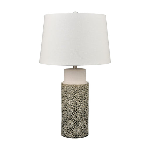 Atlas Lighting Tula 30'' High 1Lt Table Lamp Set of 2, Gray/White