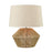 Atlas Lighting Vavda 19.5'' High 1Lt Table Lamp, Natural/Off White