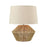 Atlas Lighting Vavda 19.5'' High 1Lt Table Lamp, Natural/Off White