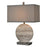 Atlas Lighting Vermouth 26.5'' High 1Lt Table Lamp, Gray/Gray