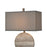 Atlas Lighting Vermouth 26.5'' High 1Lt Table Lamp, Gray/Gray