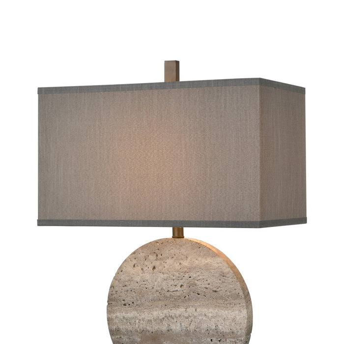 Atlas Lighting Vermouth 26.5'' High 1Lt Table Lamp, Gray/Gray