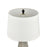 Atlas Lighting Whitland 30'' High 1Lt Table Lamp, Gray/White