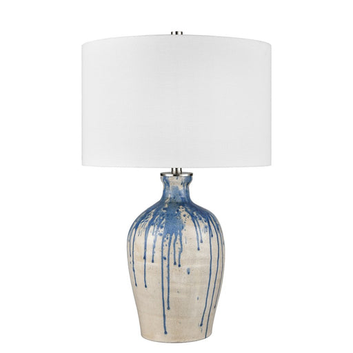 Atlas Lighting Winship 26'' High 1Lt Table Lamp, White/White