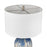 Atlas Lighting Winship 26'' High 1Lt Table Lamp, White/White