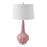 Atlas Lighting Abbey Lane 30'' High 1Lt Table Lamp, Pink/White