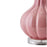 Atlas Lighting Abbey Lane 30'' High 1Lt Table Lamp, Pink/White