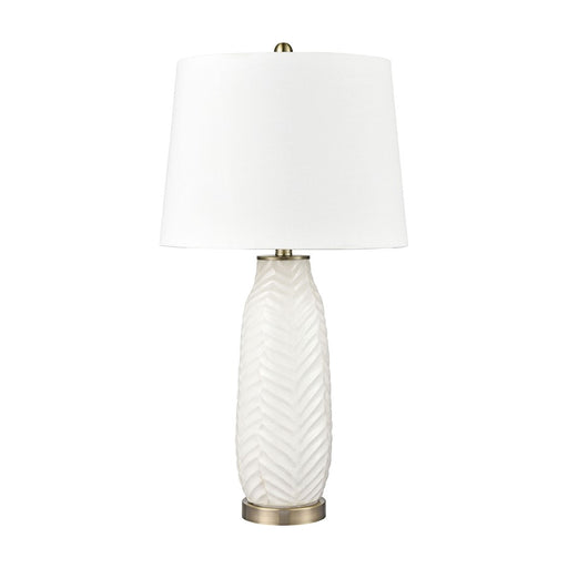 Atlas Lighting Bynum 29''H 1Lt Table Lamp Set of 2, White/White