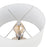 Atlas Lighting Cahill 28'' High 1Lt Table Lamp, Natural Burl/White