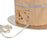 Atlas Lighting Cahill 28'' High 1Lt Table Lamp, Natural Burl/White