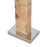 Atlas Lighting Cahill 63'' High 1Lt Floor Lamp, Natural Burl/White