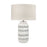 Atlas Lighting Calabar 29''H 1Lt Table Lamp Set of 2, White/Silver