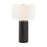 Atlas Lighting Daher 26'' High 1Lt Table Lamp, Black/White