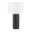 Atlas Lighting Daher 26'' High 1Lt Table Lamp, Black/White