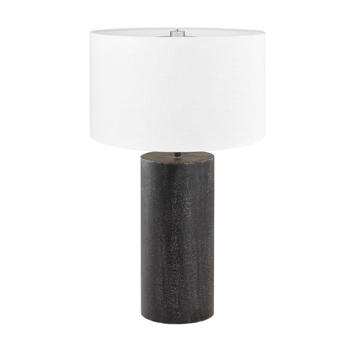 Atlas Lighting Daher 26'' High 1Lt Table Lamp, Black/White