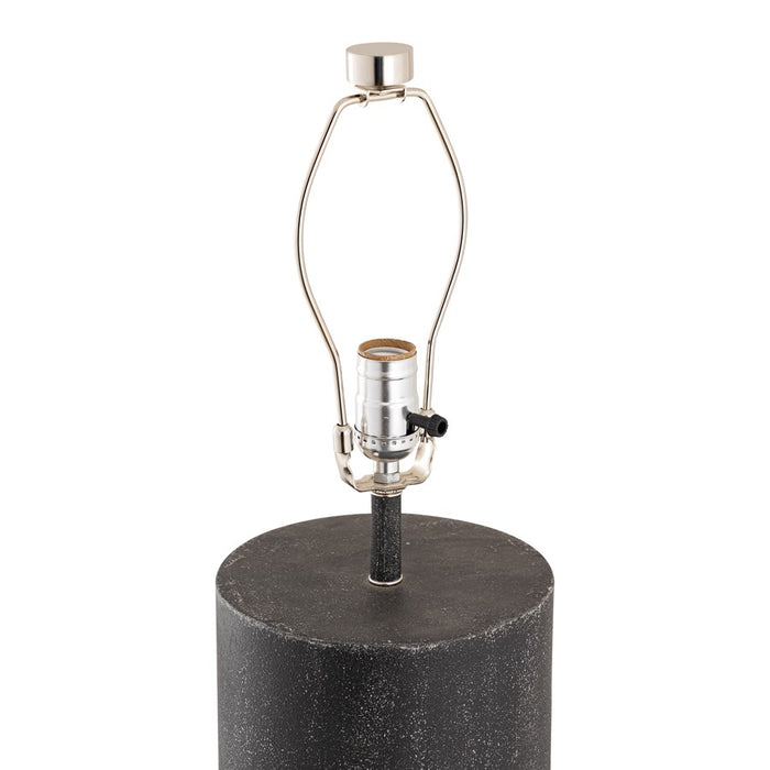 Atlas Lighting Daher 26'' High 1Lt Table Lamp, Black/White