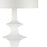 Atlas Lighting Erica 76'' High 1Lt Floor Lamp, Dry White/White